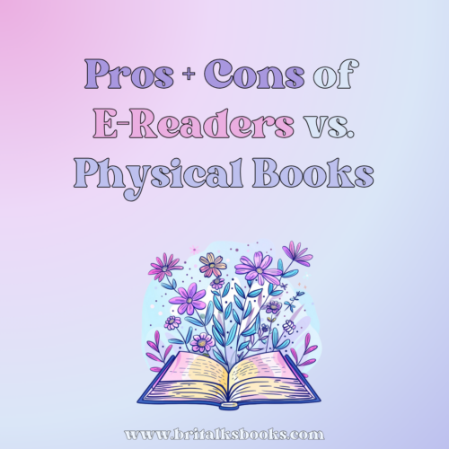 The Pros and Cons of E-Readers vs. Physical Books